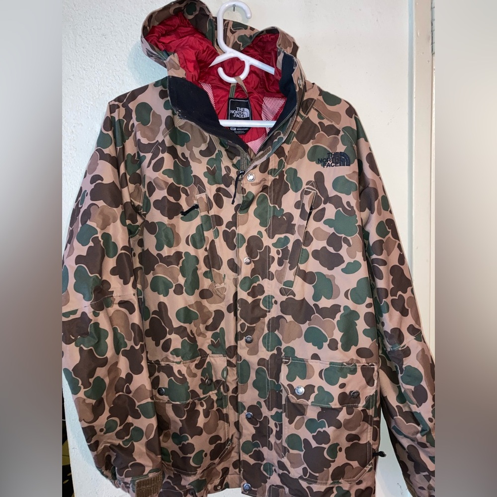 The North Face Decagon 2.0 Camo Jacket Mens Size Small